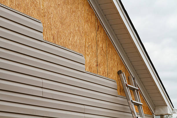 Professional Siding Contractor technician working in Galloway, OH